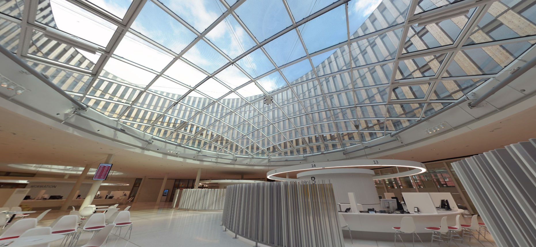 Barrisol Microsorber Neubau Verwaltungszentrum 360