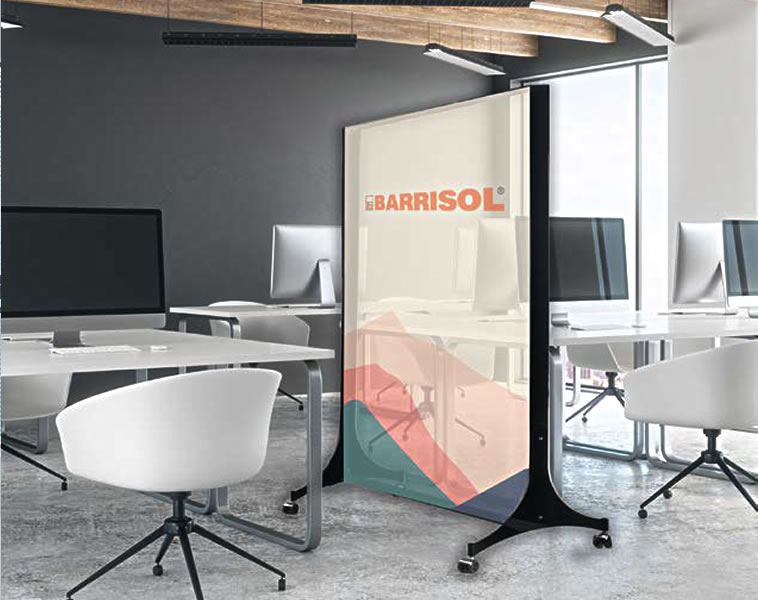 Cloison acoustique imprimée Microsorber by Barrisol