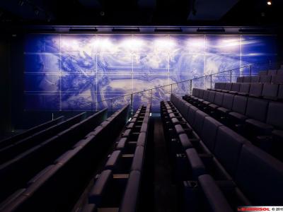 Soluton acoustique Microsorber by Barrisol pour l'auditorium de la Banque de France