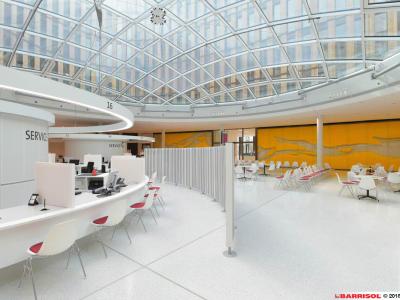 Barrisol Microsorber Neubau Verwaltungszentrum Deutschland