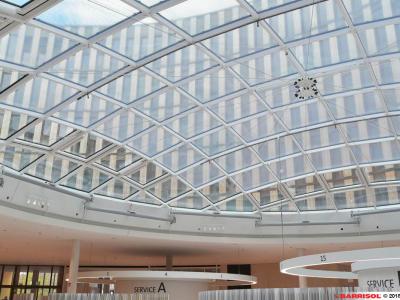 Barrisol Microsorber Neubau Verwaltungszentrum Deutschland
