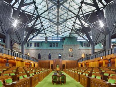 Parlement Canadien d’Ottawa - solution acoustique Microsorber