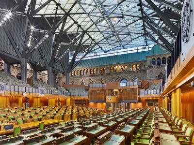Parlement Canadien d’Ottawa - solution acoustique Microsorber